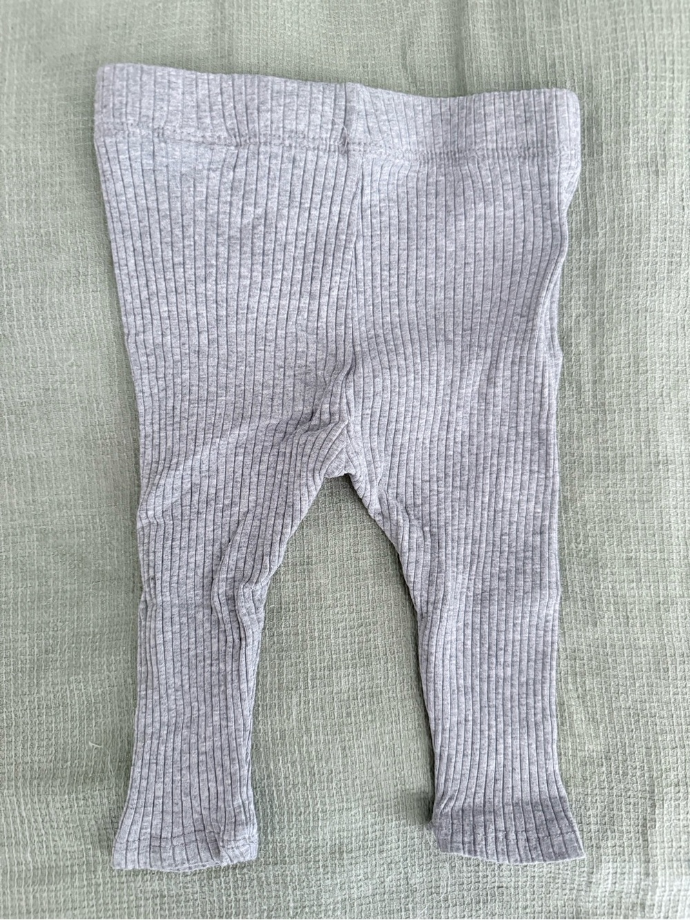 Grey Ribbed Kids One-Piece Set - Picture 10 of 10